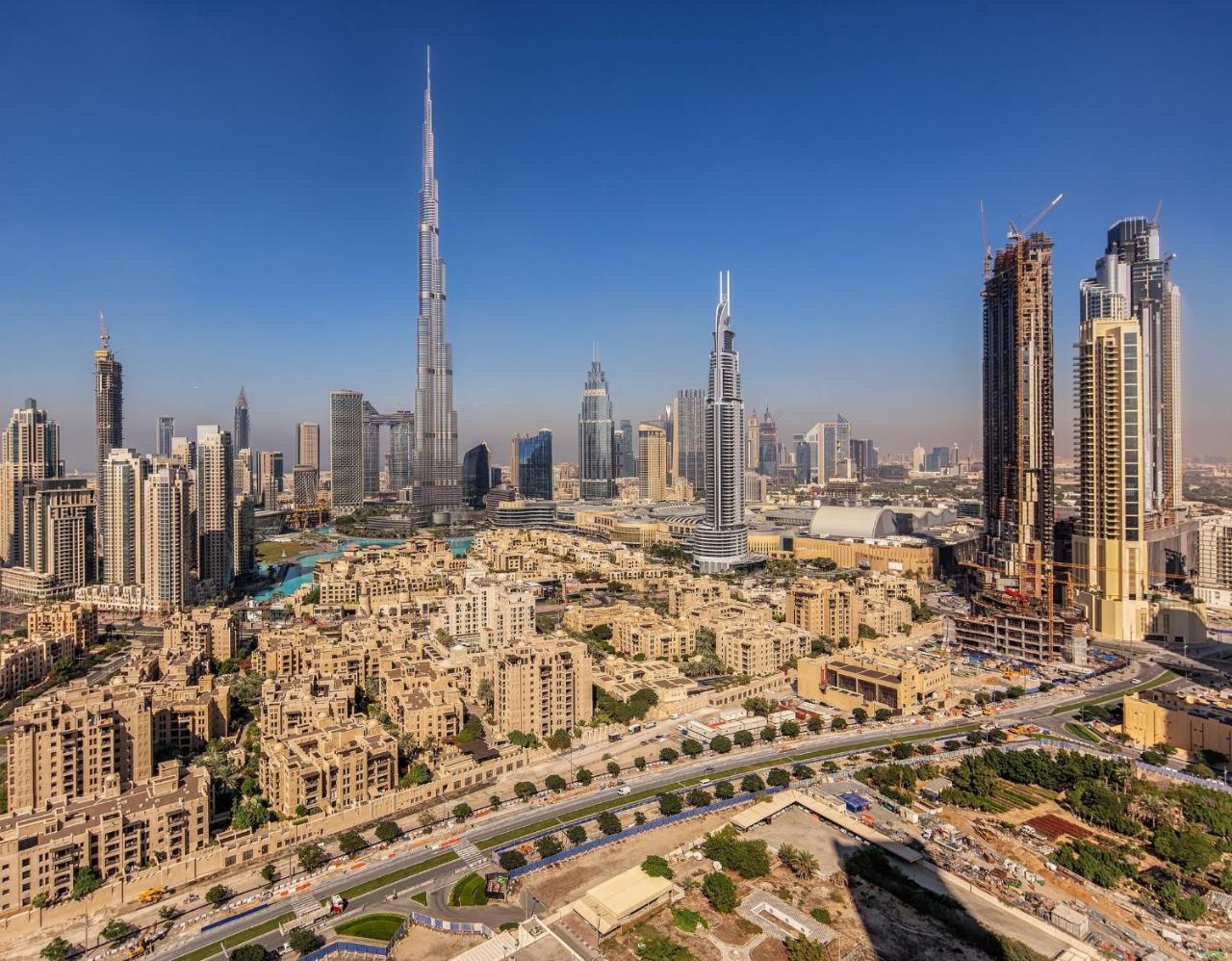 Nasma Luxury Stays - Fantastic Burj Khalifa View From This Fancy Condo Dubai Exteriör bild